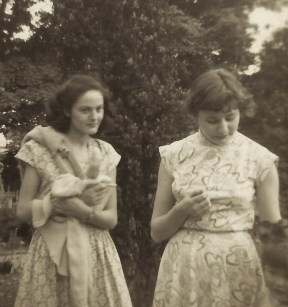 Sally and Me in the garden